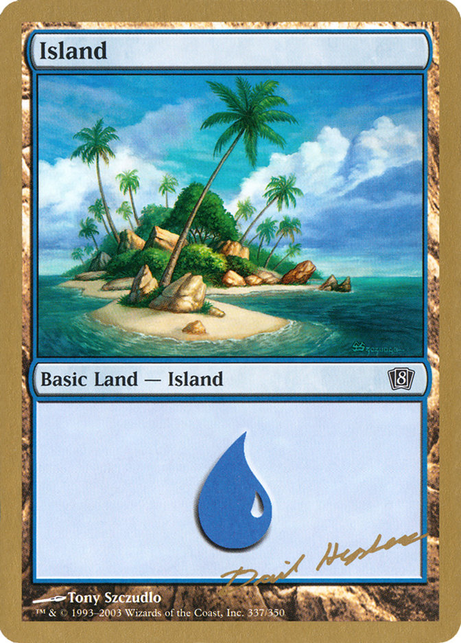 Island (dh337) (Dave Humpherys) [World Championship Decks 2003] | RetroPlay Games