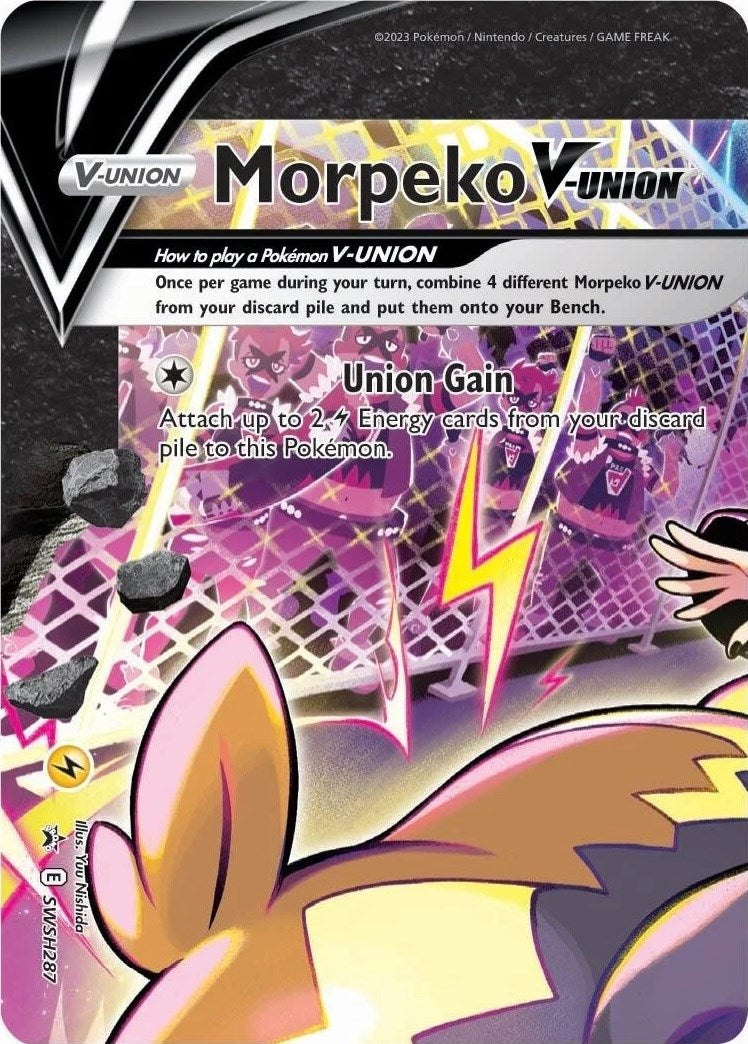 Morpeko V-Union (SWSH287) [Sword & Shield: Black Star Promos] | RetroPlay Games