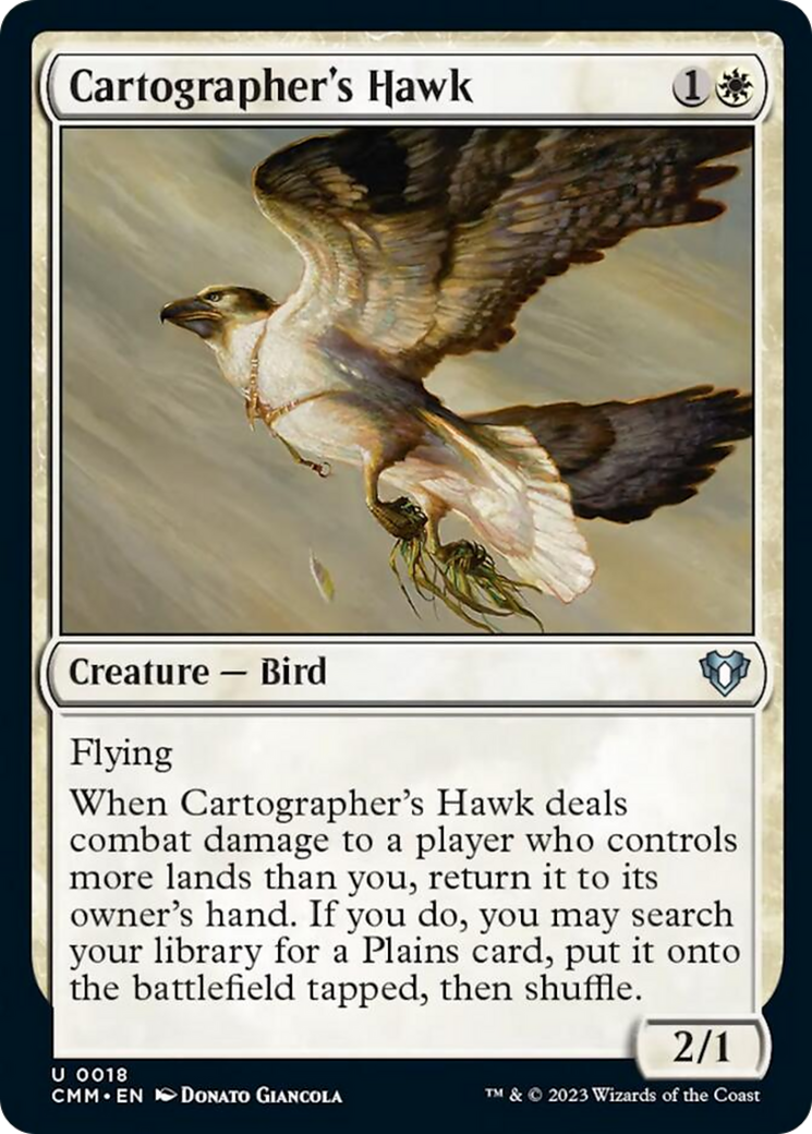 Cartographer's Hawk [Commander Masters] | RetroPlay Games