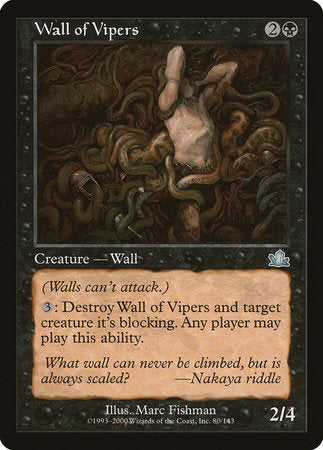 Wall of Vipers [Prophecy] | RetroPlay Games