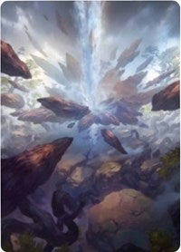 Prismatic Vista Art Card [Zendikar Rising Art Series] | RetroPlay Games