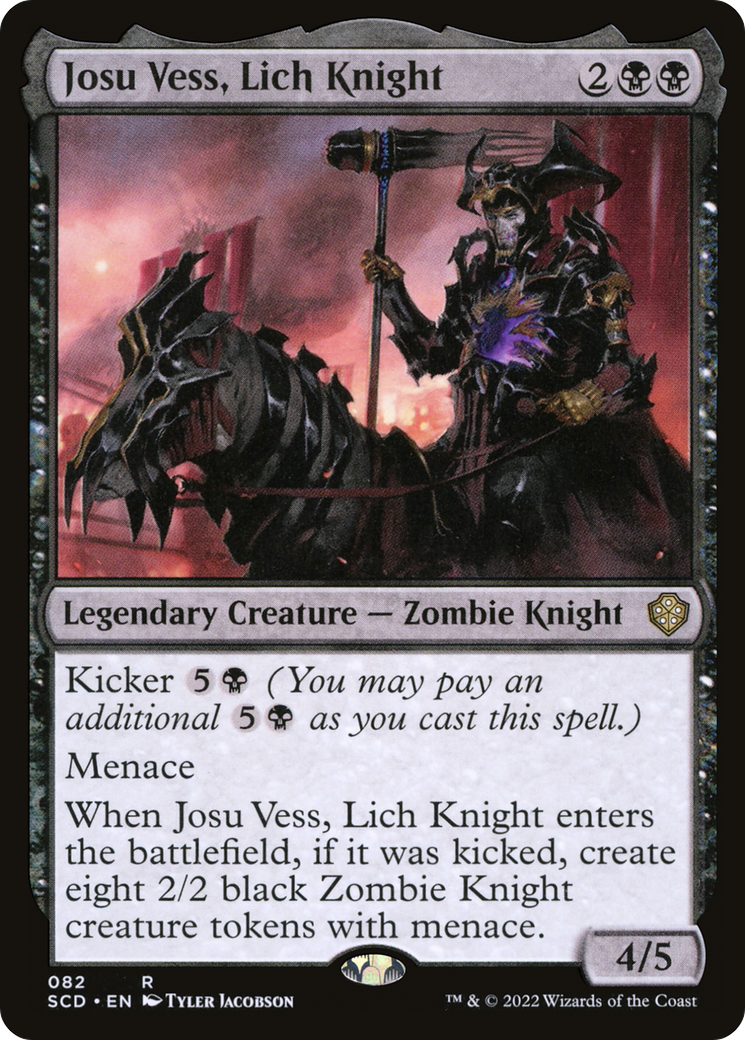 Josu Vess, Lich Knight [Starter Commander Decks] | RetroPlay Games