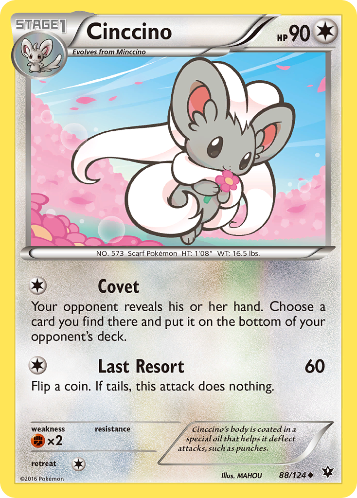 Cinccino (88/124) [XY: Fates Collide] | RetroPlay Games