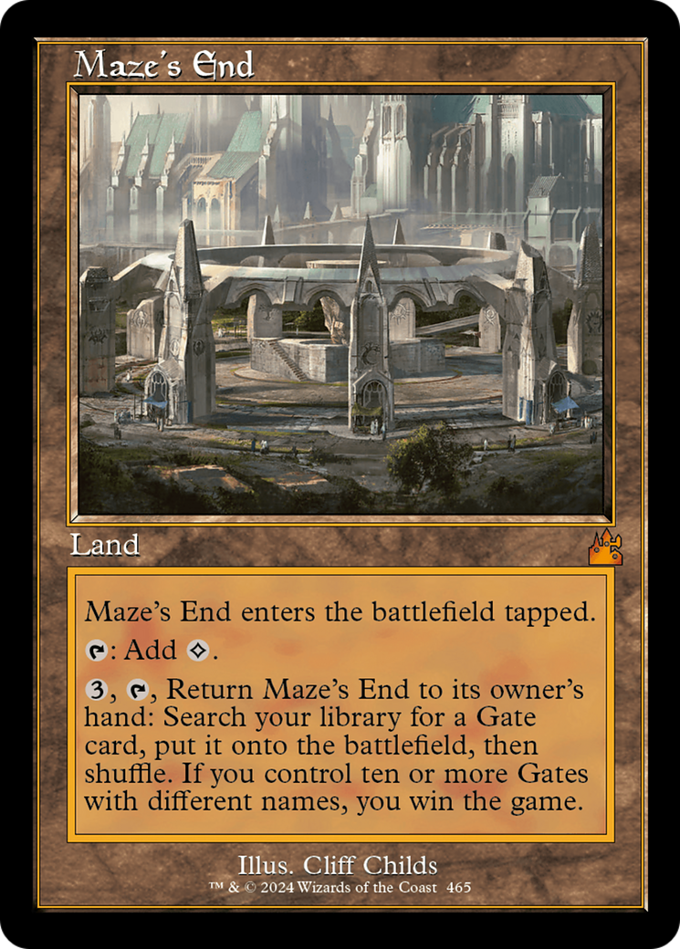 Maze's End (Retro Frame) [Ravnica Remastered] | RetroPlay Games