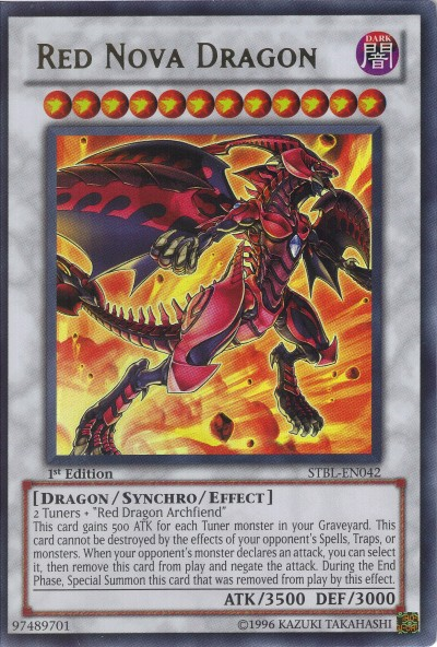 Red Nova Dragon [STBL-EN042] Ultra Rare | RetroPlay Games