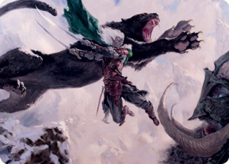 Drizzt Do'Urden Art Card [Dungeons & Dragons: Adventures in the Forgotten Realms Art Series] | RetroPlay Games