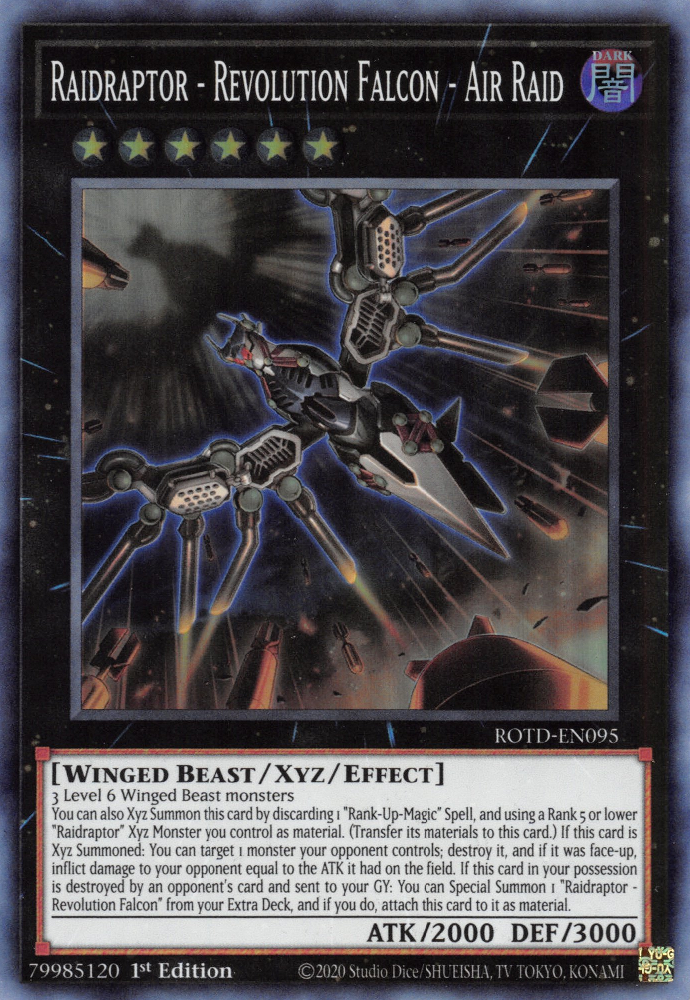 Raidraptor - Revolution Falcon - Air Raid [ROTD-EN095] Super Rare | RetroPlay Games