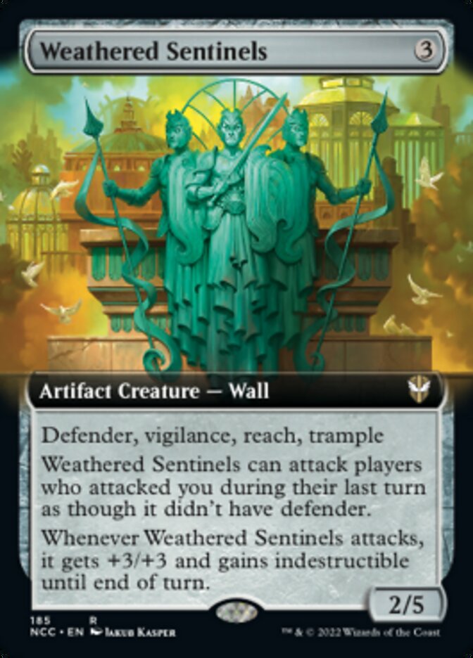 Weathered Sentinels (Extended Art) [Streets of New Capenna Commander] | RetroPlay Games