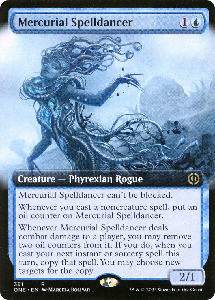 Mercurial Spelldancer (Extended Art) [Phyrexia: All Will Be One] | RetroPlay Games