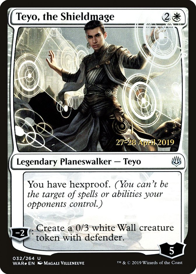 Teyo, the Shieldmage  [War of the Spark Prerelease Promos] | RetroPlay Games