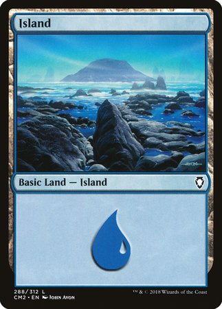 Island (288) [Commander Anthology Volume II] | RetroPlay Games