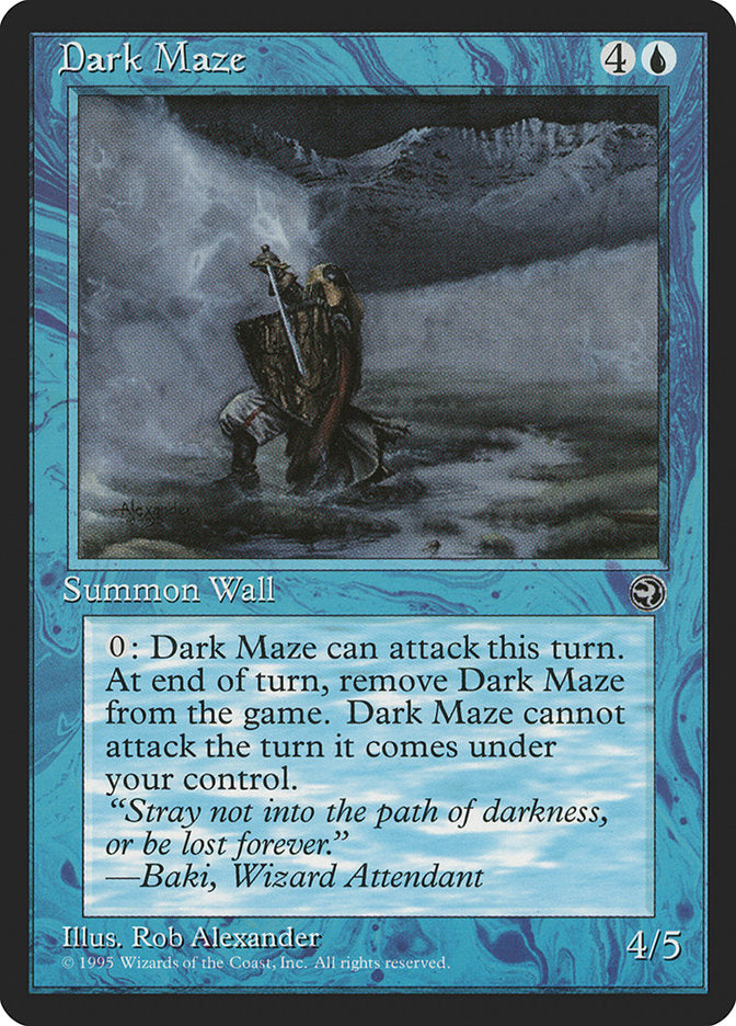 Dark Maze (Baki Flavor Text) [Homelands] | RetroPlay Games