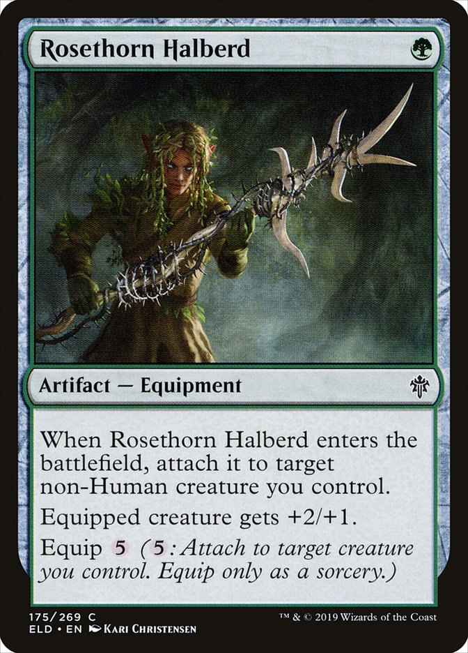 Rosethorn Halberd [Throne of Eldraine] | RetroPlay Games