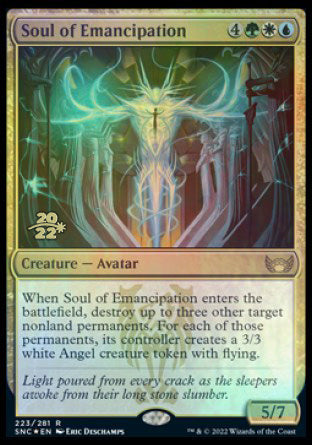 Soul of Emancipation [Streets of New Capenna Prerelease Promos] | RetroPlay Games