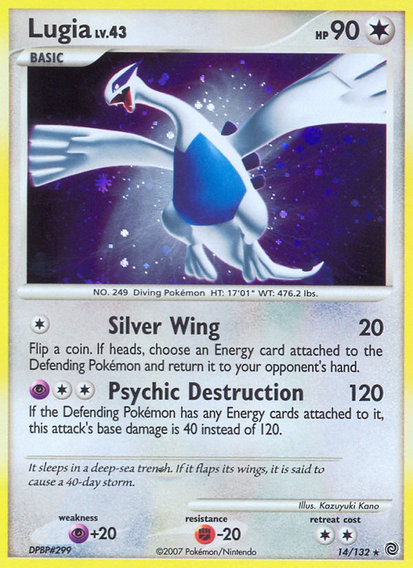 Lugia (14/132) [Diamond & Pearl: Secret Wonders] | RetroPlay Games