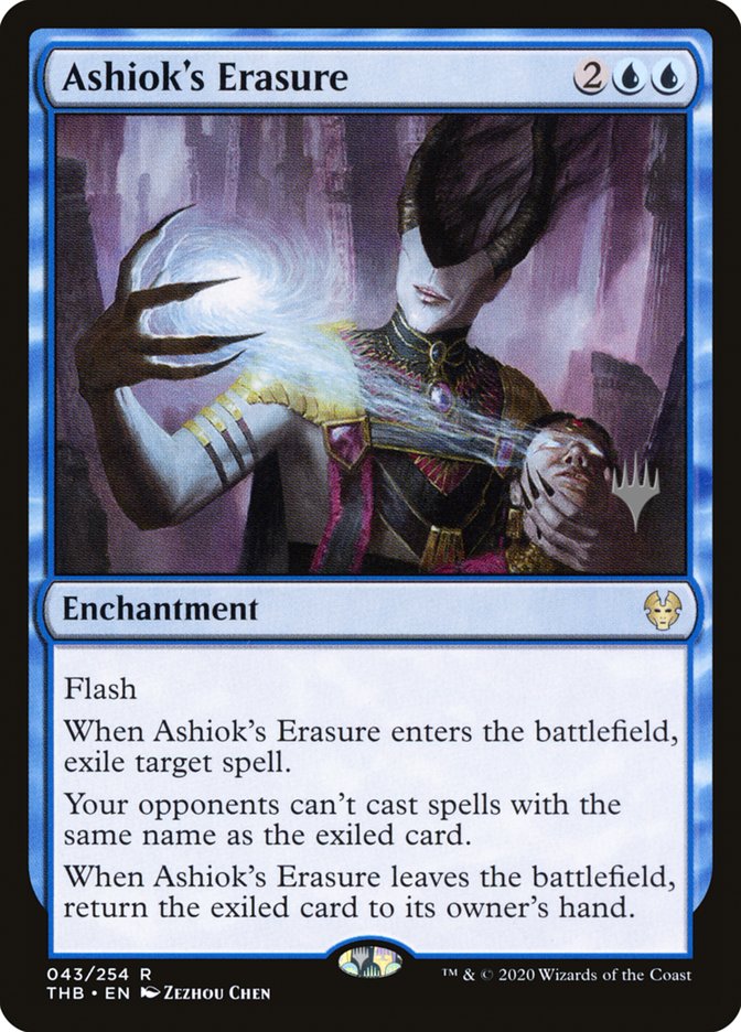 Ashiok's Erasure (Promo Pack) [Theros Beyond Death Promos] | RetroPlay Games