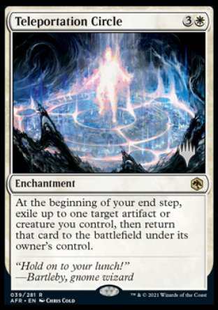 Teleportation Circle (Promo Pack) [Dungeons & Dragons: Adventures in the Forgotten Realms Promos] | RetroPlay Games