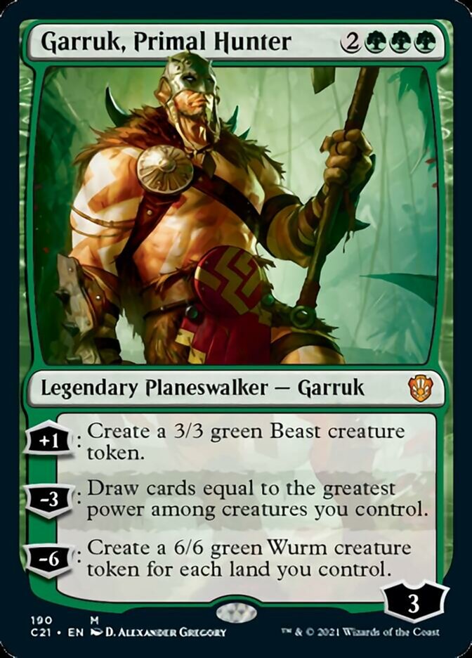 Garruk, Primal Hunter [Commander 2021] | RetroPlay Games