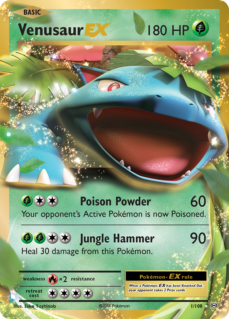 Venusaur EX (1/108) [XY: Evolutions] | RetroPlay Games