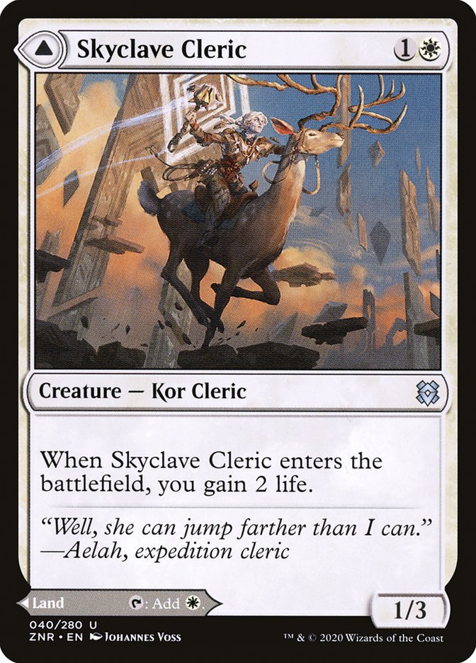 Skyclave Cleric // Skyclave Basilica [Zendikar Rising] | RetroPlay Games