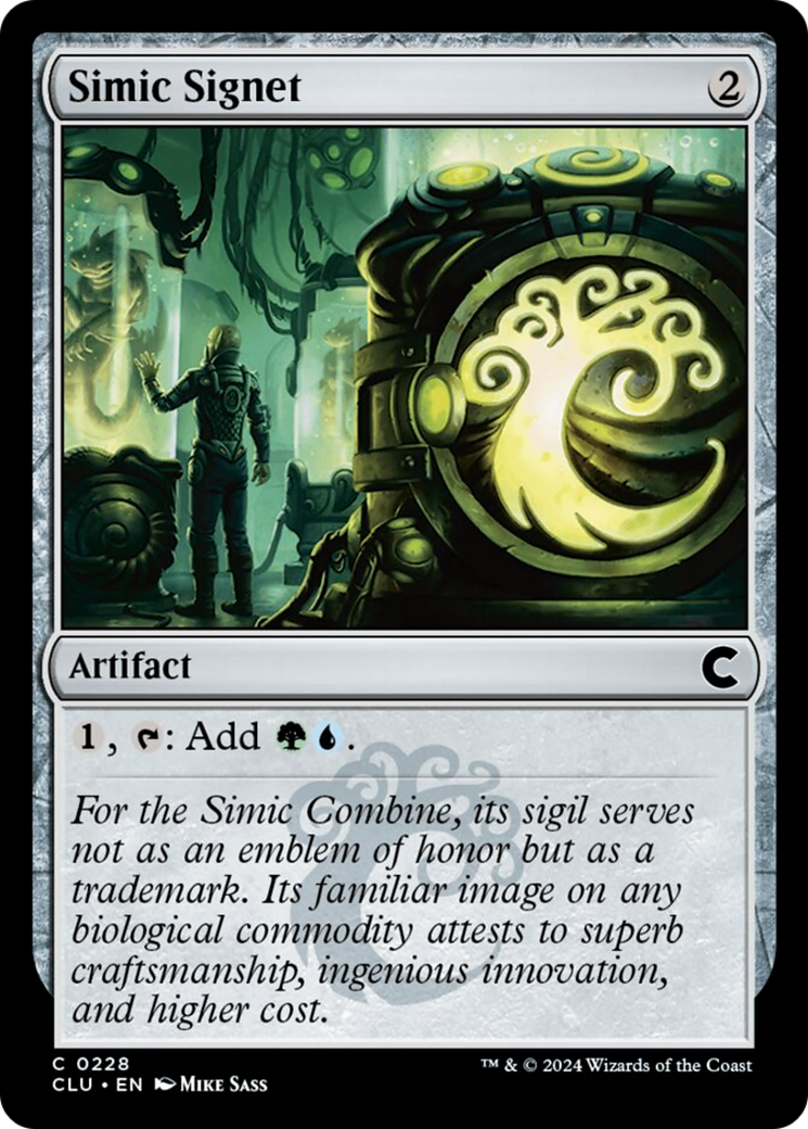 Simic Signet [Ravnica: Clue Edition] | RetroPlay Games