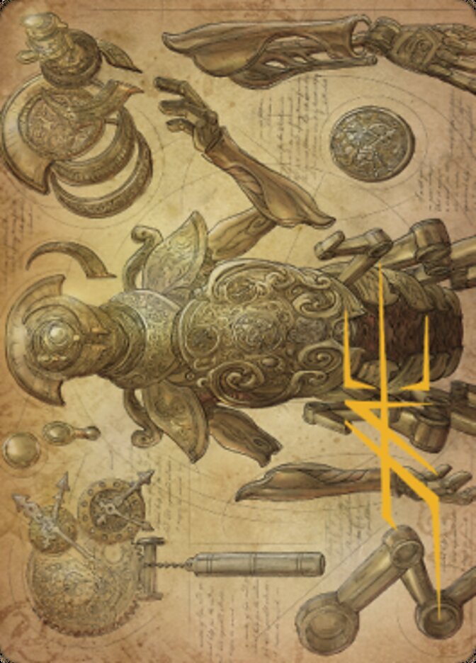 Foundry Inspector Art Card (Gold-Stamped Signature) [The Brothers' War Art Series] | RetroPlay Games