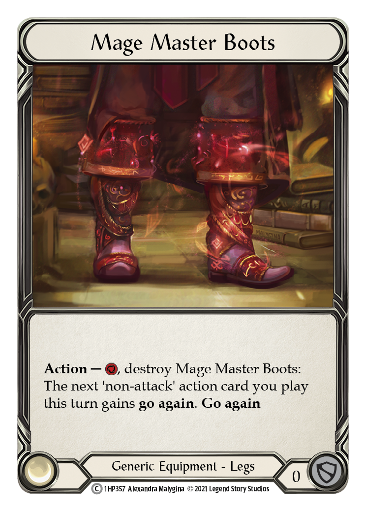 Mage Master Boots [1HP357] (History Pack 1) | RetroPlay Games