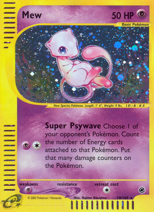 Mew (19/165) [Expedition: Base Set] | RetroPlay Games
