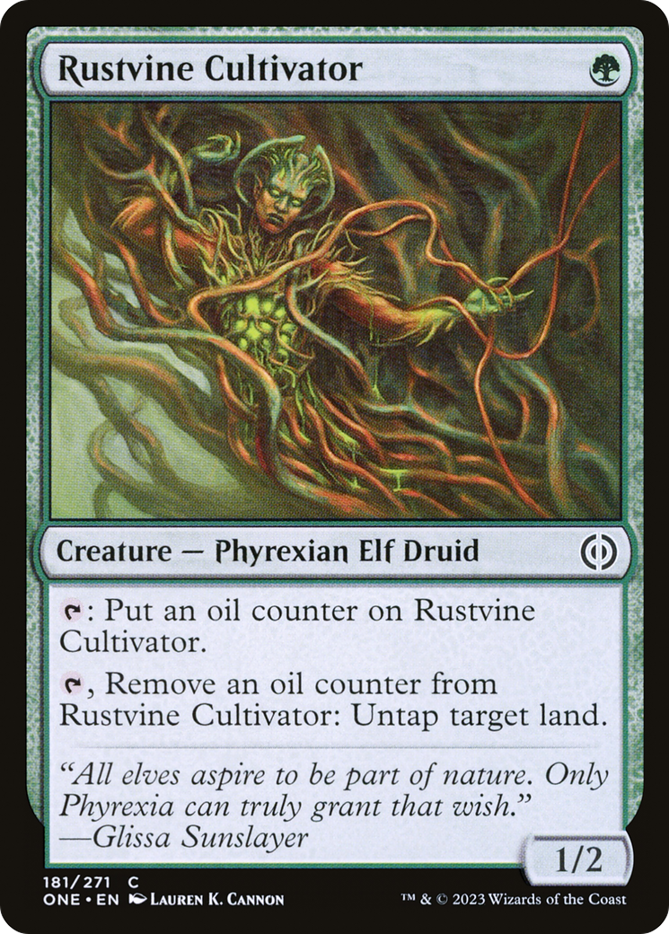 Rustvine Cultivator [Phyrexia: All Will Be One] | RetroPlay Games