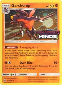 Garchomp (114/236) (Cosmos Holo) [Sun & Moon: Unified Minds] | RetroPlay Games