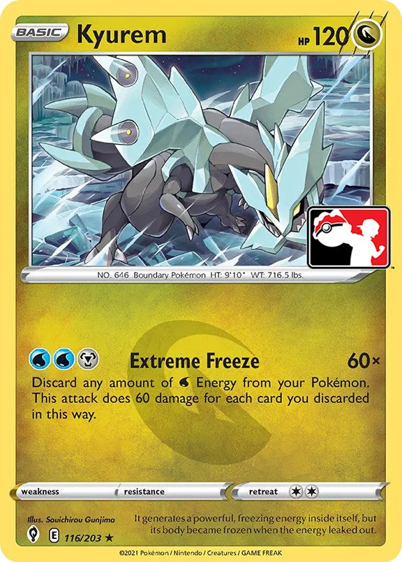 Kyurem (116/203) [Prize Pack Series One] | RetroPlay Games