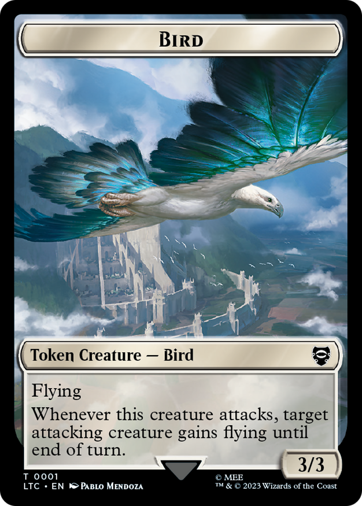 Bird // Goat Token [The Lord of the Rings: Tales of Middle-Earth Commander Tokens] | RetroPlay Games