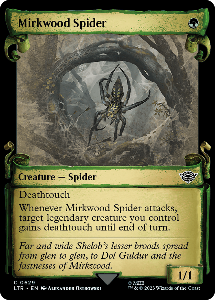 Mirkwood Spider [The Lord of the Rings: Tales of Middle-Earth Showcase Scrolls] | RetroPlay Games