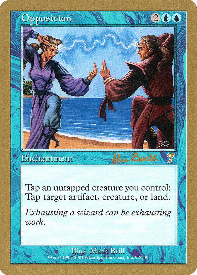 Opposition (Alex Borteh) [World Championship Decks 2001] | RetroPlay Games