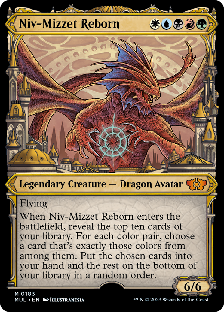 Niv-Mizzet Reborn (Halo Foil) [Multiverse Legends] | RetroPlay Games