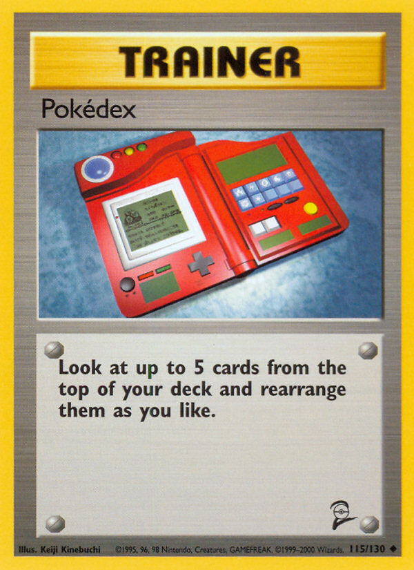 Pokedex (115/130) [Base Set 2] | RetroPlay Games