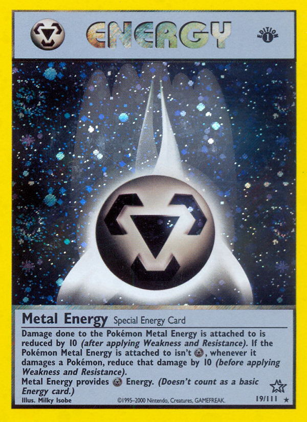 Metal Energy (19/111) [Neo Genesis 1st Edition] | RetroPlay Games