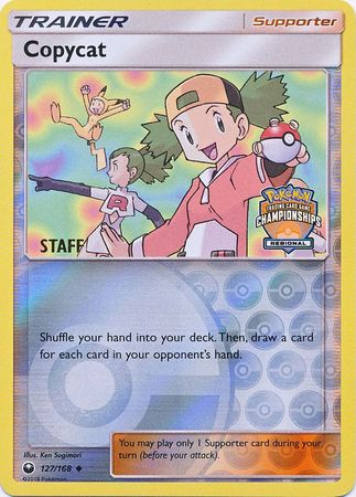 Copycat (127/168) (Regional Championship Promo Staff) [Sun & Moon: Celestial Storm] | RetroPlay Games