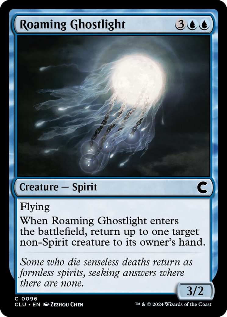 Roaming Ghostlight [Ravnica: Clue Edition] | RetroPlay Games