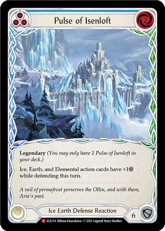 Pulse of Isenloft [ELE114] (Tales of Aria)  1st Edition Cold Foil | RetroPlay Games