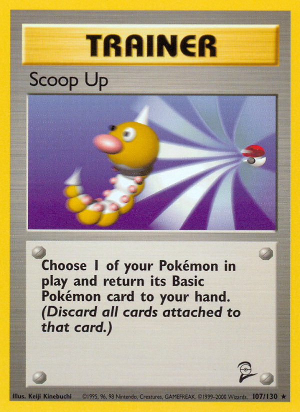 Scoop Up (107/130) [Base Set 2] | RetroPlay Games