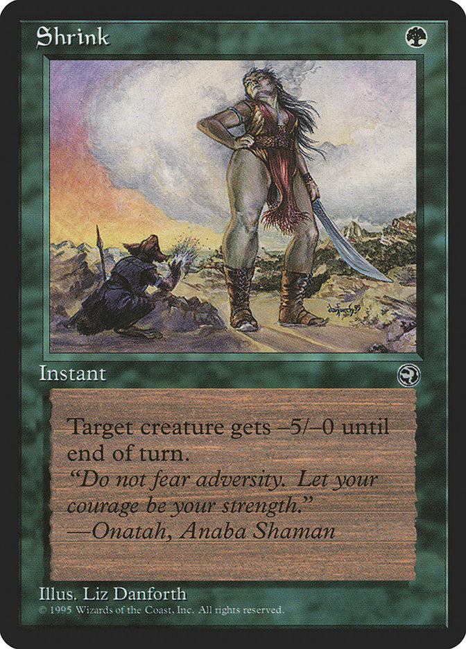 Shrink (Onatah Flavor Text) [Homelands] | RetroPlay Games