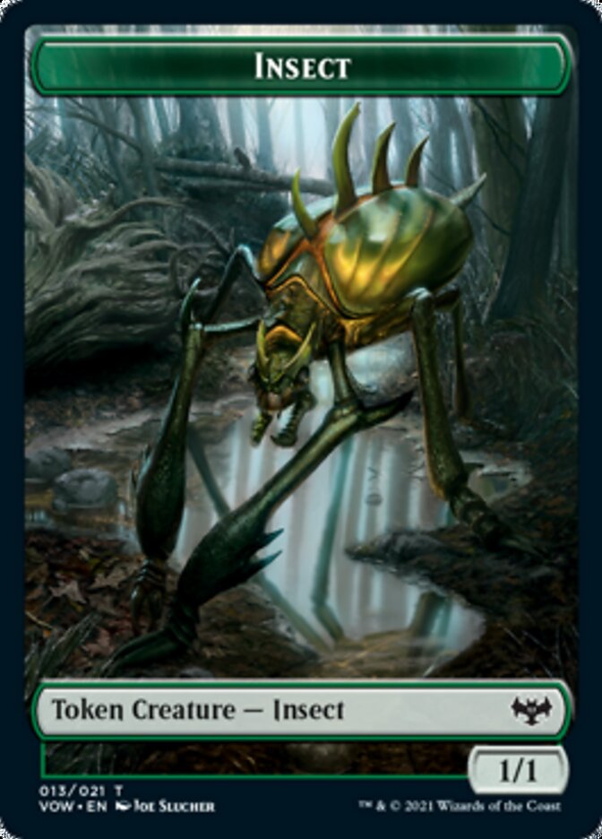 Insect Token [Innistrad: Crimson Vow Tokens] | RetroPlay Games