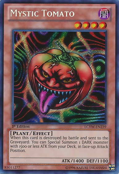 Mystic Tomato [LCYW-EN239] Secret Rare | RetroPlay Games