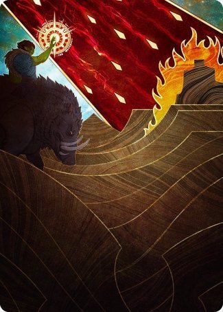 Stone Rain Art Card [Strixhaven: School of Mages Art Series] | RetroPlay Games