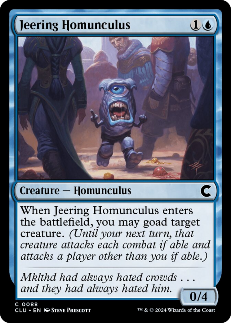 Jeering Homunculus [Ravnica: Clue Edition] | RetroPlay Games