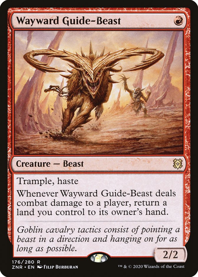 Wayward Guide-Beast [Zendikar Rising] | RetroPlay Games