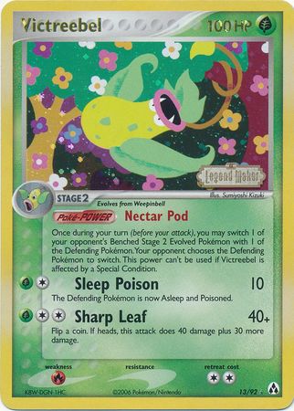 Victreebel (13/92) (Stamped) [EX: Legend Maker] | RetroPlay Games