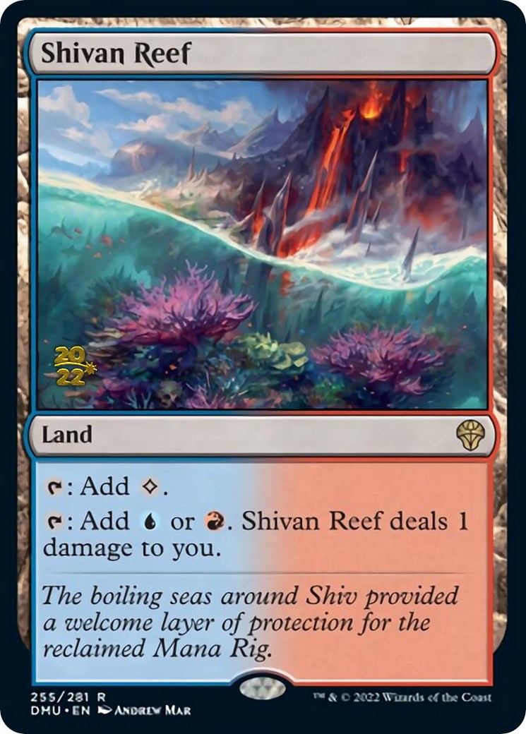 Shivan Reef [Dominaria United Prerelease Promos] | RetroPlay Games