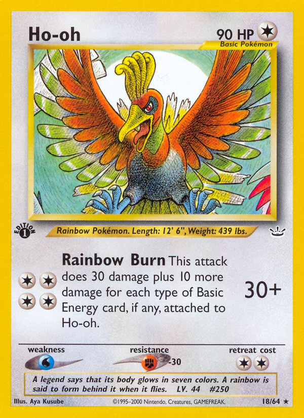 Ho-oh (18/64) [Neo Revelation 1st Edition] | RetroPlay Games
